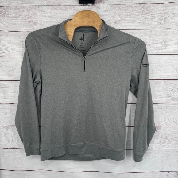 Johnnie-O Pullover Shirt Size Medium‎ 1/4 Zip Long Sleeve Athletic Performance - Picture 1 of 8